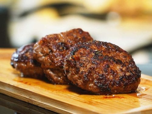 Thai Beef Burgers