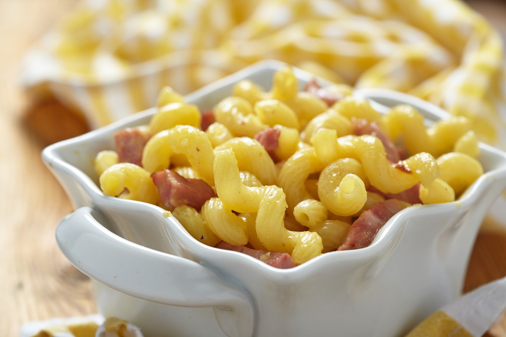 Macaroni Cheese and Ham