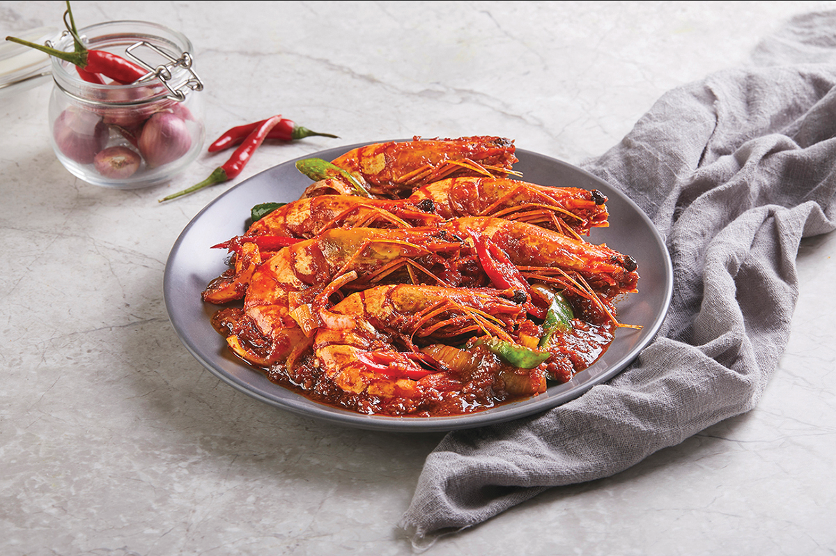 Sambal Prawns