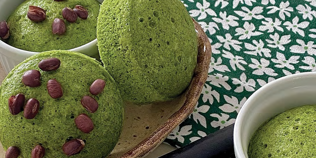 Image of Matcha Adzuki Mushipan