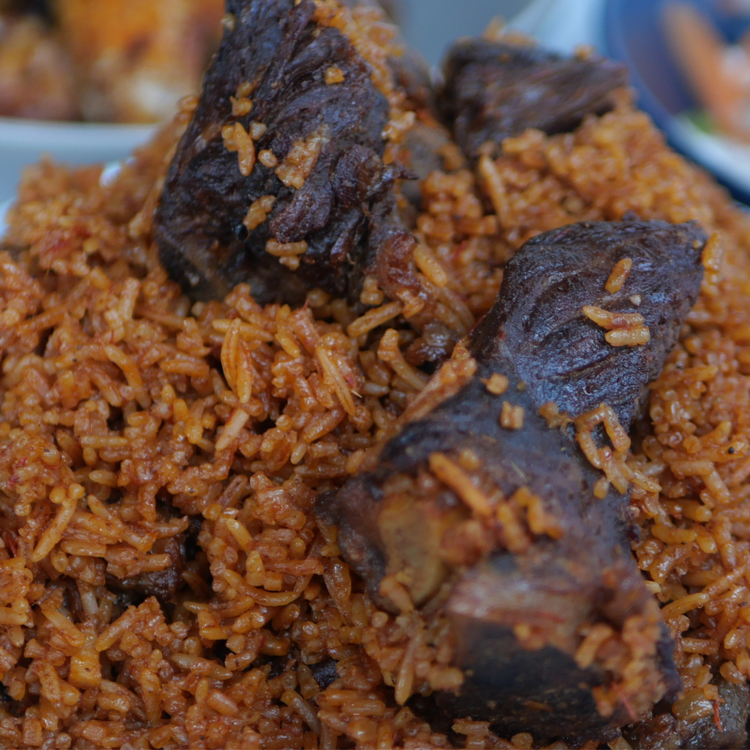 Image of Make Delicious Smokey Nigerian Jollof rice in under 40 minutes!