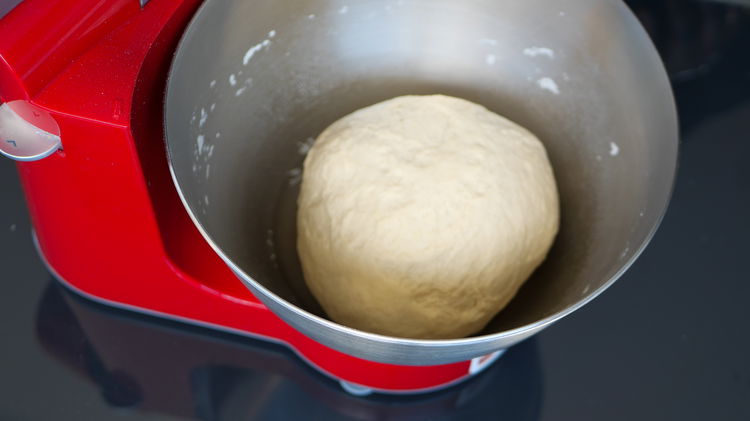 Image of If using a stand mixer, knead the dough for 8...