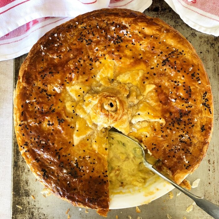 Creamy Curried Turkey or Chicken