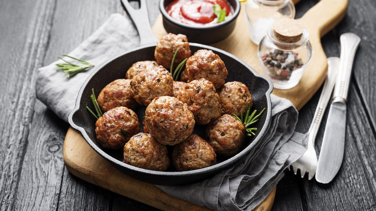 Reindeer meatballs