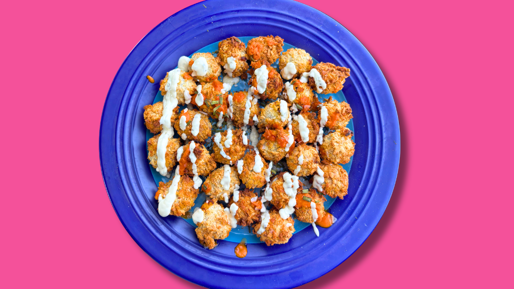 Image of Buffalo Cream Cheese Air-Fried Olives