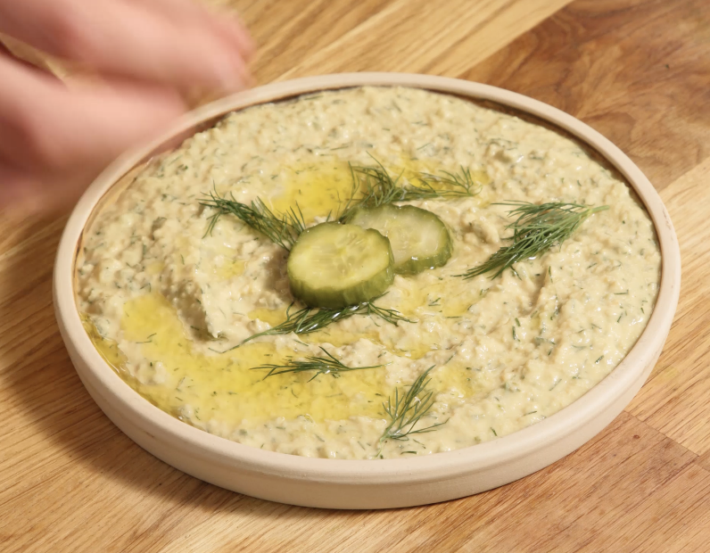 Image of Cucumber Pickle Hummus