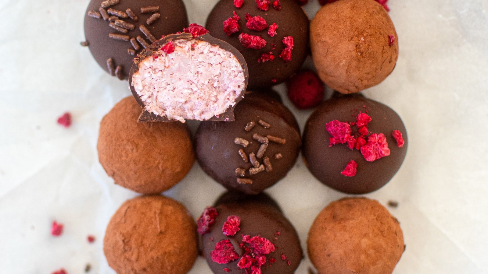 Raspberry Truffles – NuNaturals