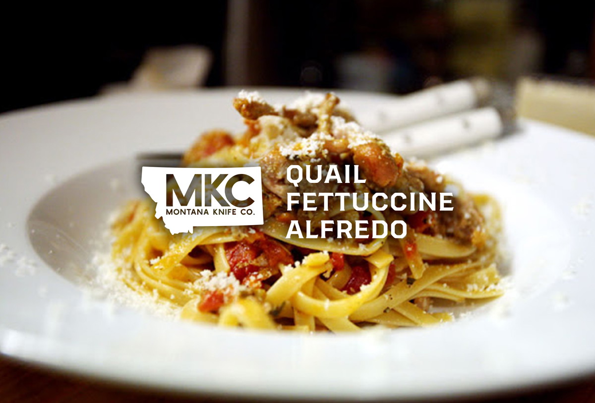 Quail Fettuccine Alfredo