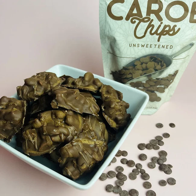 Image of CAROB CARAMEL NUT CLUSTERS