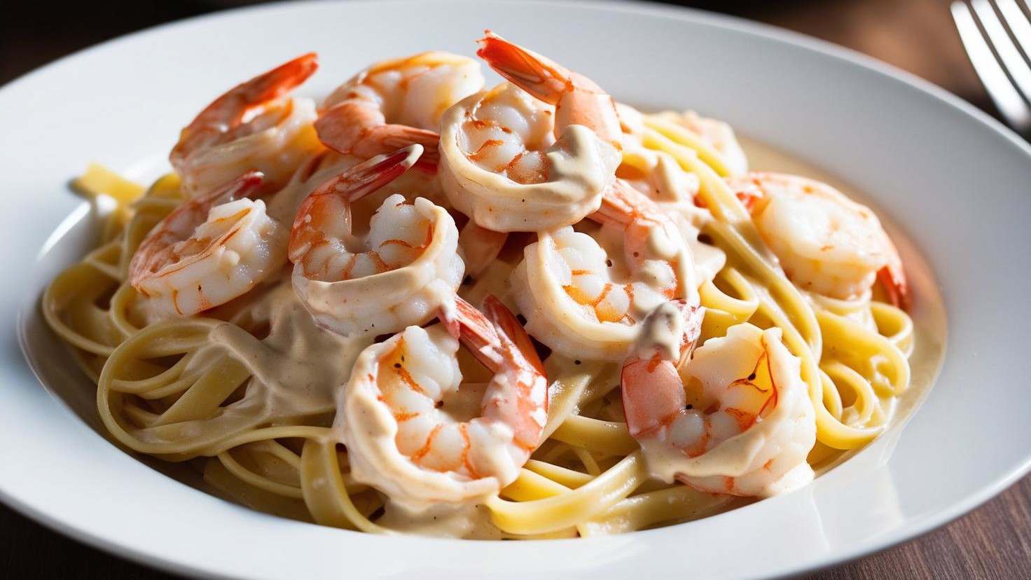 Image of Creamy Shrimp Alfredo with Symphony Seasonings