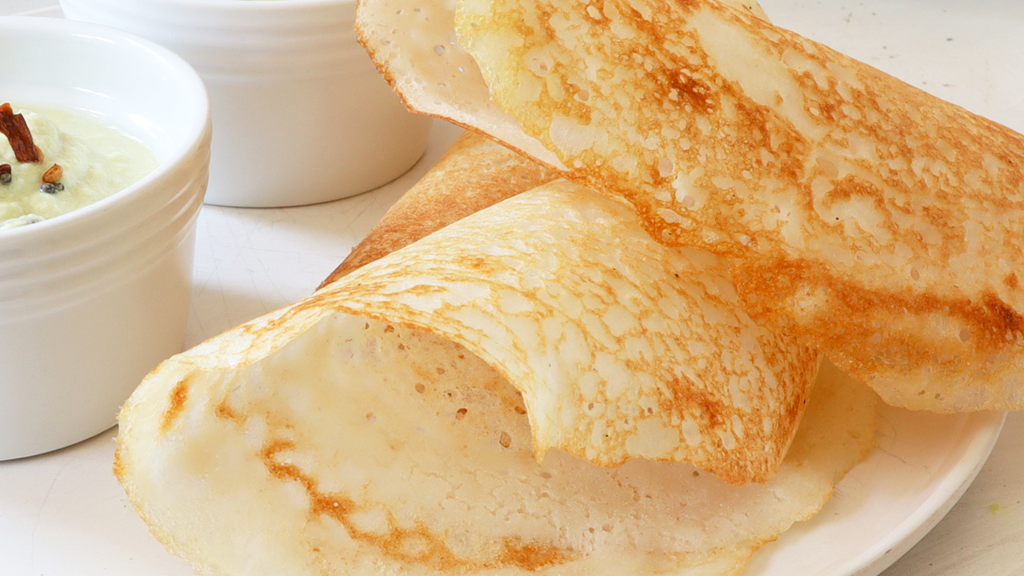 Indian Dosa (fermented crepes)-image