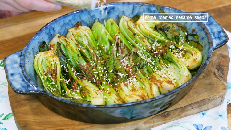 Image of Sprinkle some roasted sesame seeds and you are done. You can serve it as a side dish to pair with almost any meal.