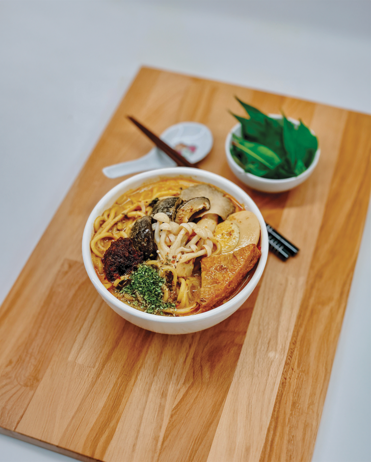 Mushroom Laksa