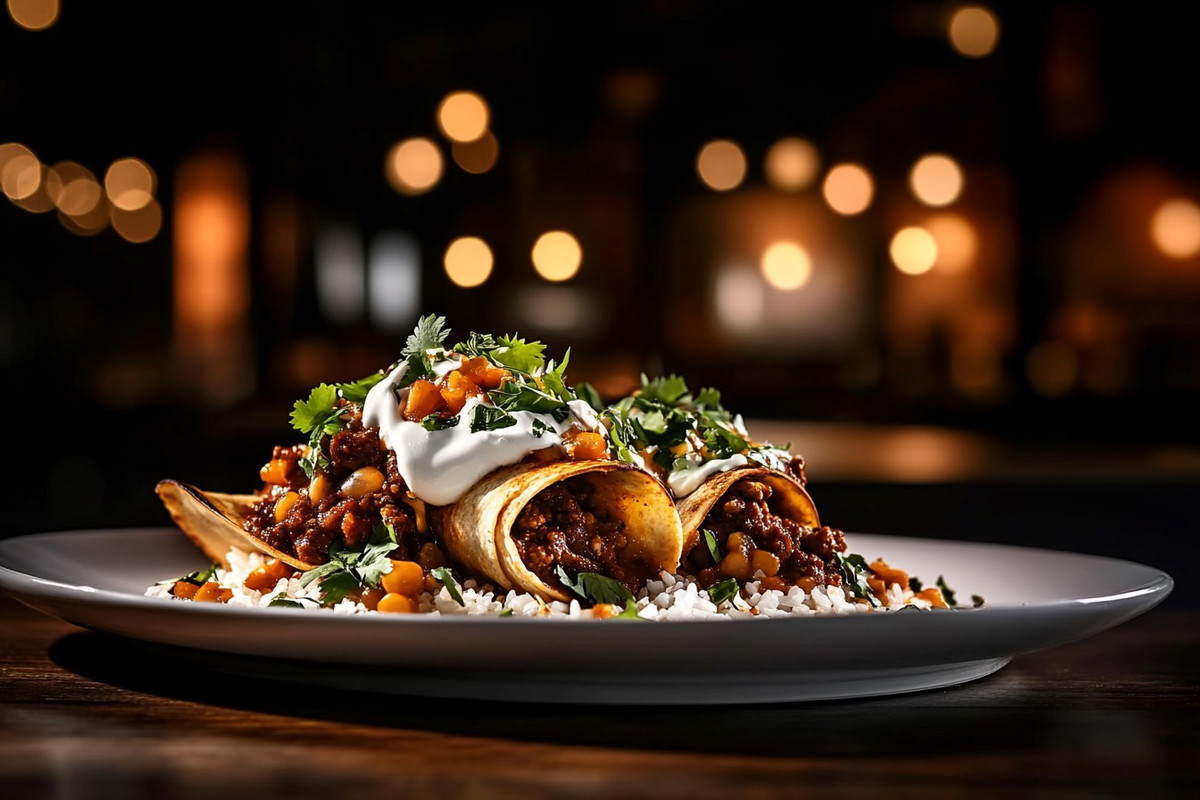 Chili Enchiladas