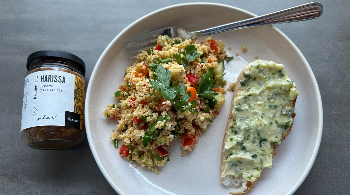 Salat mit Couscous