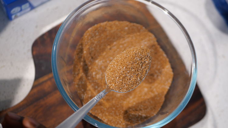 Image of In a bowl, mix the brown sugar, granulated sugar, and...