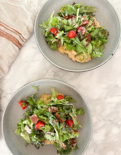 Chopped Ranch BLT Chicken Crust Pizza