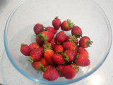 Image of Blend washed strawberries into a smooth puree and pour the...