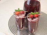 Image of Add ice and pour in hibiscus juice, finish with fresh...