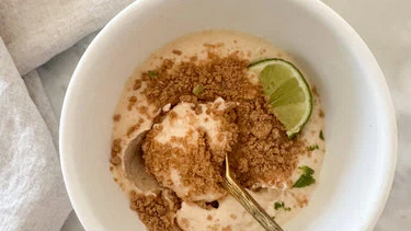 Image of No Bake Single Serve Key Lime Cheesecake