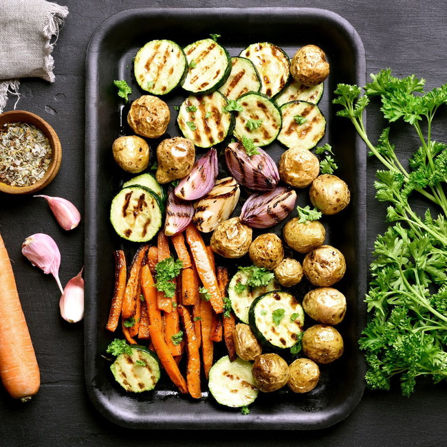 Image of Grilled Lemon Pepper Veggies