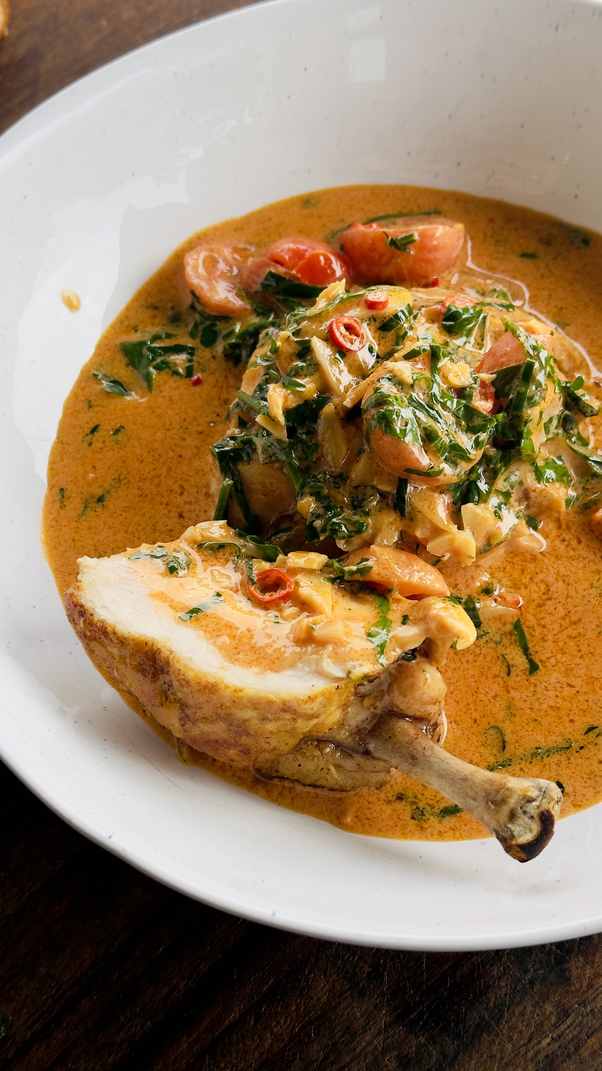 Chicken with Piri Piri Tomato Sauce