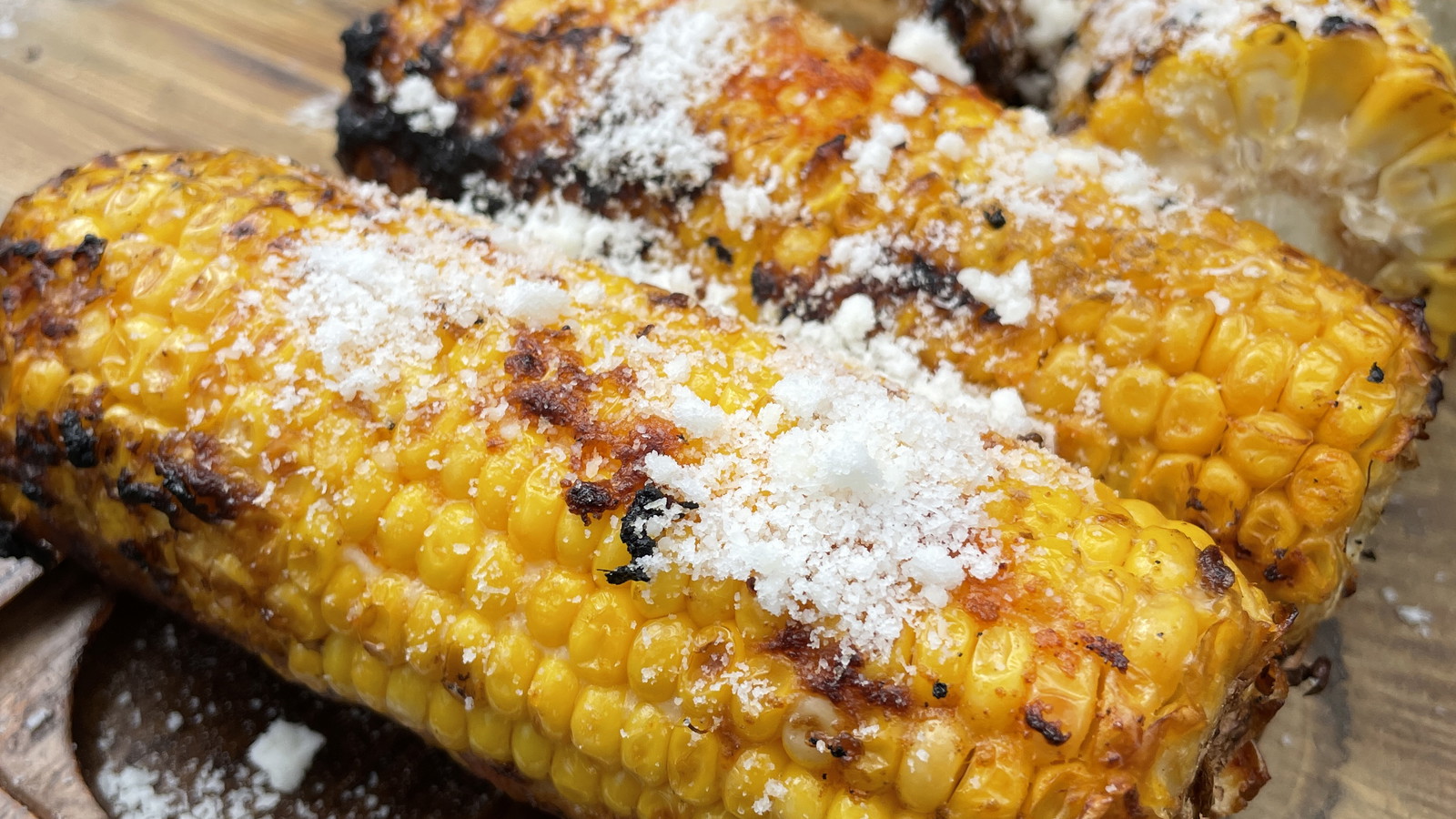 Image of Mexican Style Cheesy Corn on the Cob