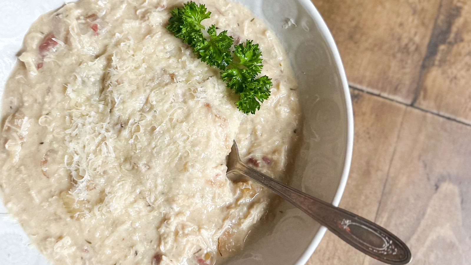 Image of High Protein Potato & French Onion Soup