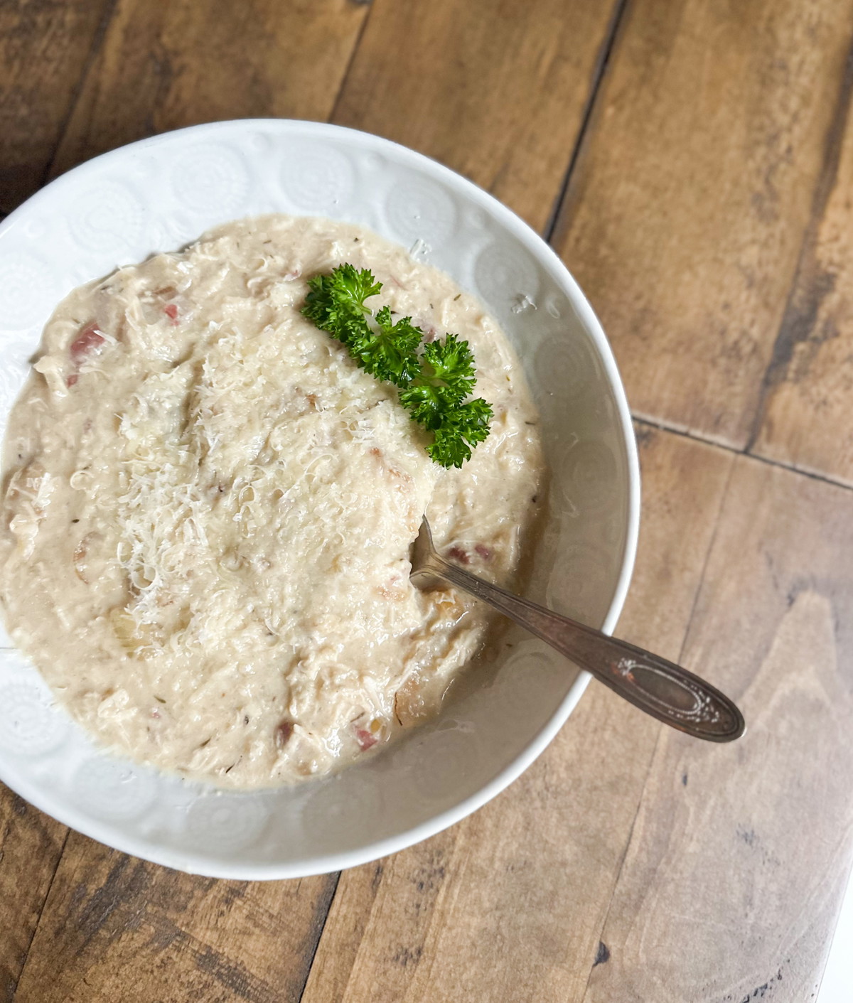 High Protein Potato & French Onion Soup