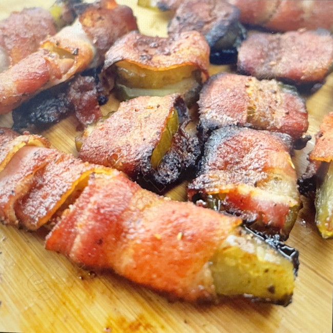 Image of Bacon Wrapped Pickles