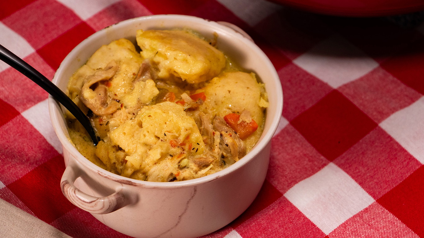 Image of Hot and Hearty Chicken and Dumplings