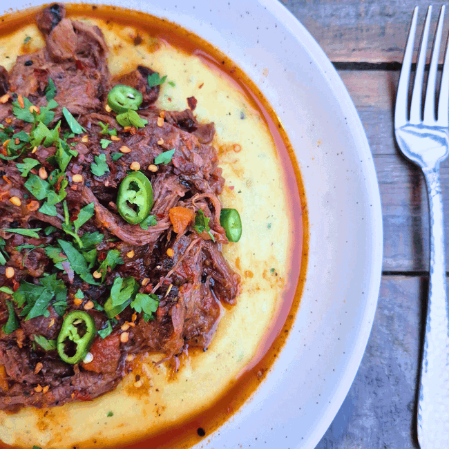 Image of Calabrian Inspired Bison Chuck Roast 