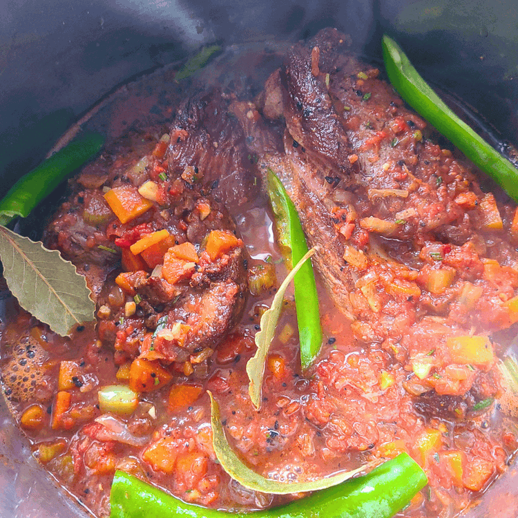 Image of 3- Transfer everything to your instant pot- cook on high pressure for 45 to 60 min, allow to natural release. 