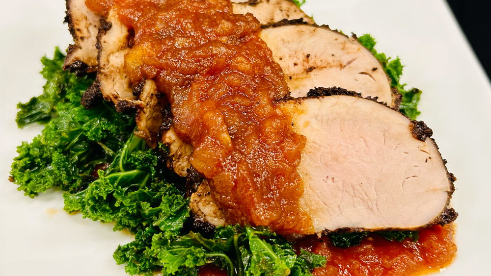 Image of Smokey Cocoa Pork Tenderloin