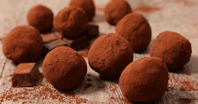 Image of Easy Homemade Dark Chocolate Truffle Recipe UK