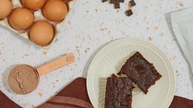 Image of Flourless Protein Brownies