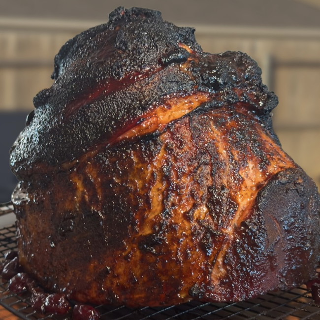 Image of Cherry Glazed Smoked Ham