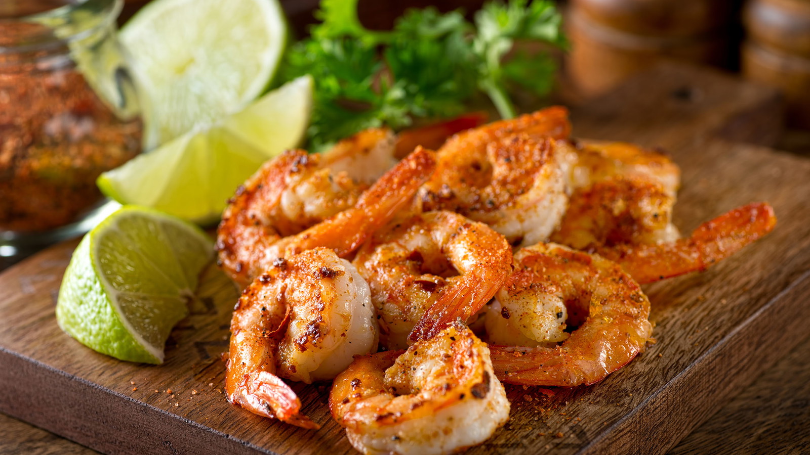 Image of Cajun Blackened Shrimp with Garlic Butter Sauce