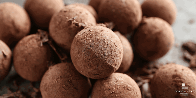 Image of Dark Chocolate Espresso Martini Truffles Recipe UK