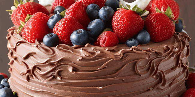 Image of Chocolate 30th Birthday Cake Recipe UK