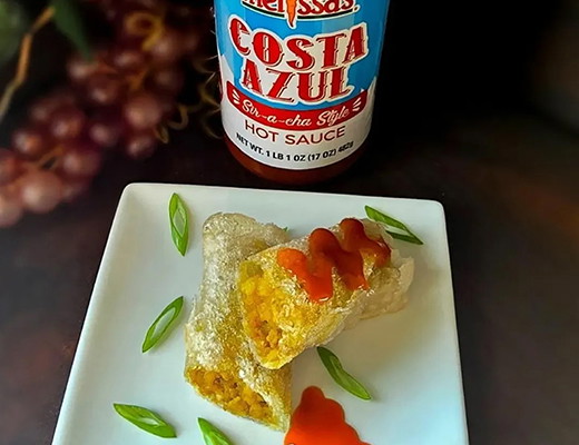 Image of Chinese Curry Potato Egg Rolls