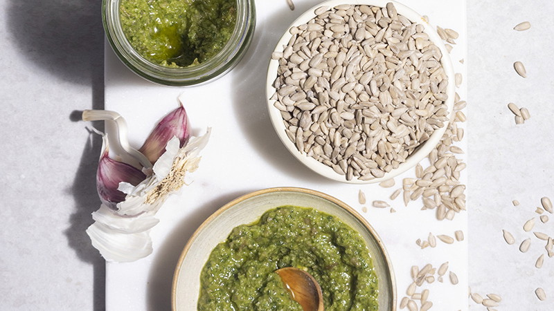 Image of Sunflower seeds pesto