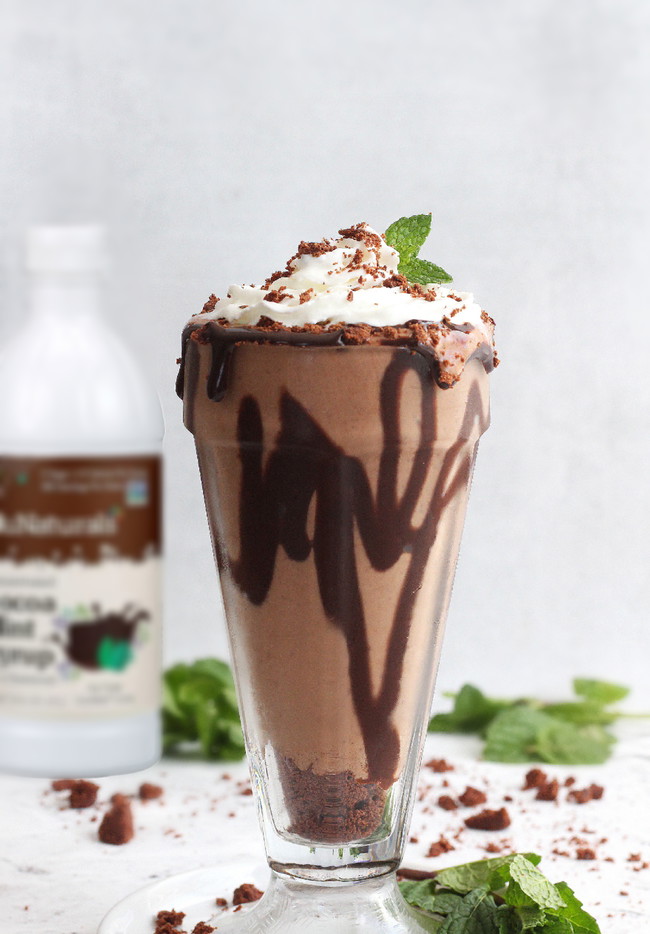 Image of Healthy Mint Brownie Shake