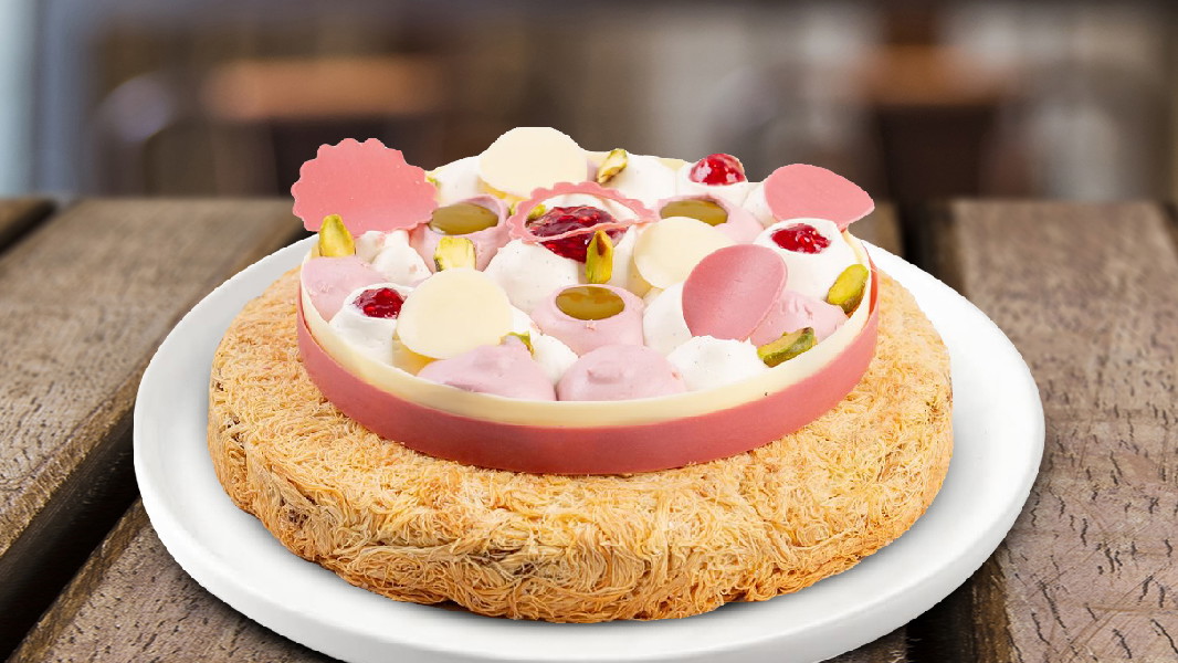 Image of Kunafa Pistachio Tart