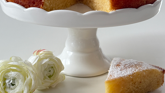 Lemon Polenta Cake Recipe