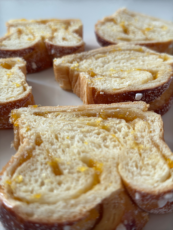 Orangen-Brioche