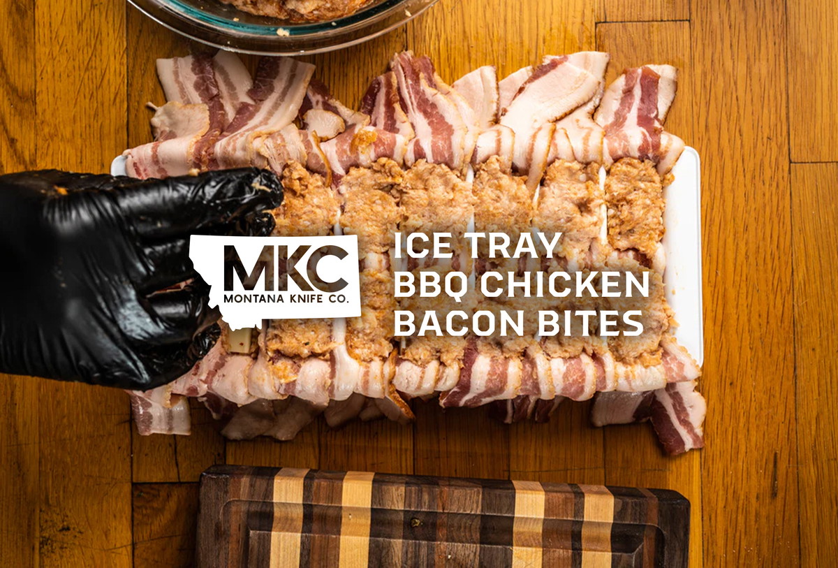 Ice Tray BBQ Chicken Bacon Bites