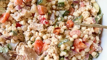 Creamy Chicken and Corn Salad