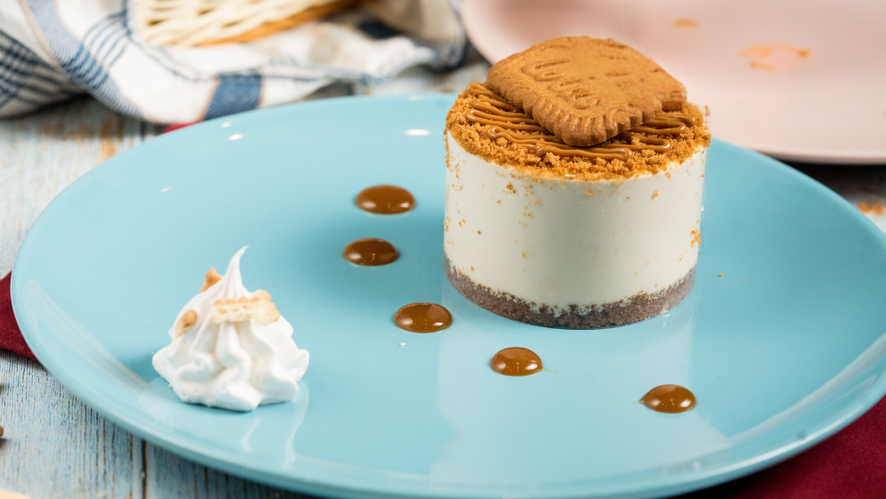 Image of Biscoff Protein Cheesecakes