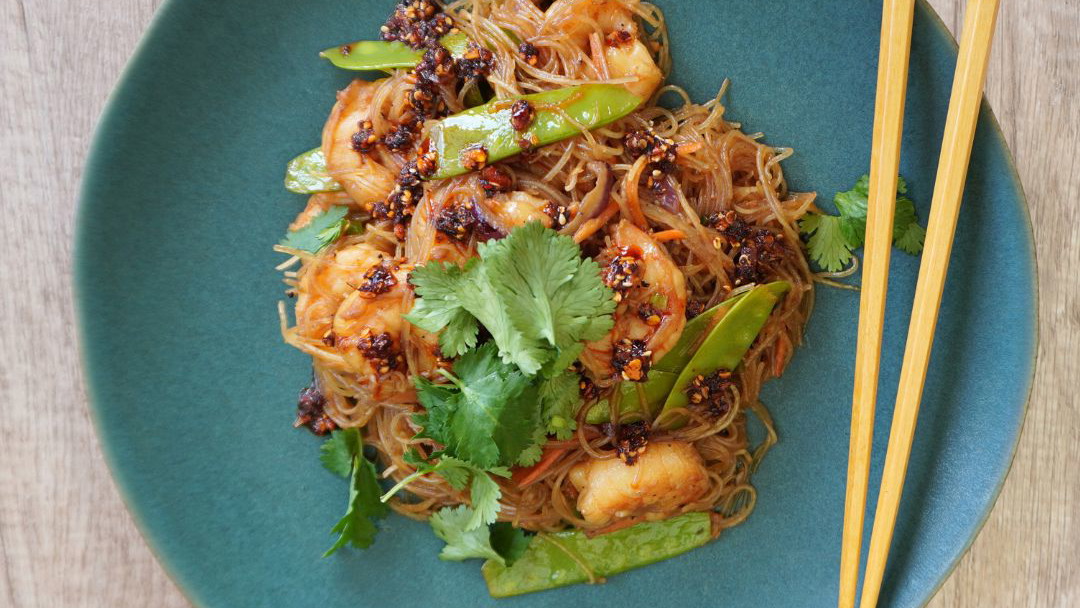 Image of Sesame Please Shrimp Vermicelli Noodles